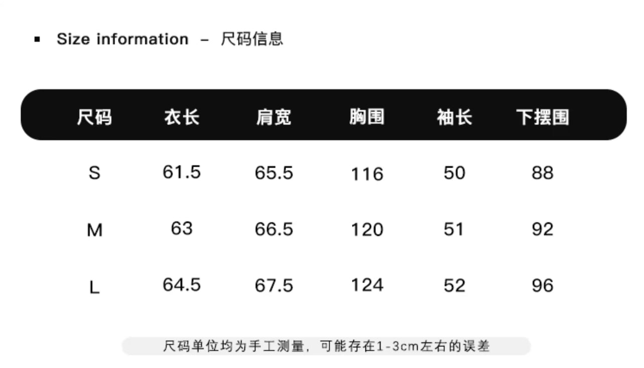 斜肩字母印花松弛感外套